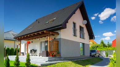 طراحی نمای ساختمان یک طبقه ساده