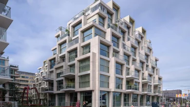 نمای ساختمان مسکونی