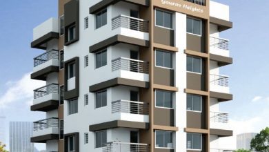 طراحی نمای ساختمان مسکونی 5 طبقه